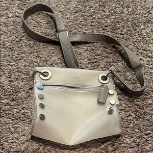 Hammitt Clear and Gray crossbody bag